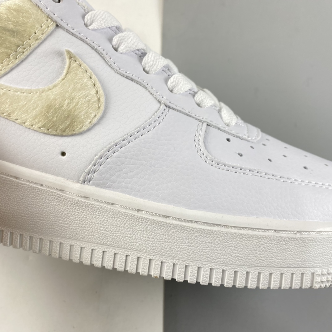 P200 NIKE Air Force 1’07 Low 白鬃毛拼接DM9088-001