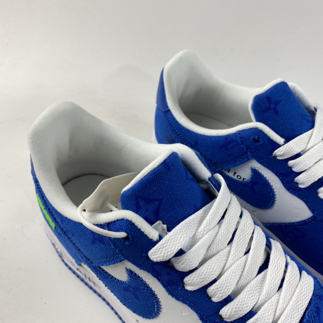 P200  NIKE Air Force 1’07 Low 驴牌印花帆布拼接低帮休闲板鞋 LA2314-103