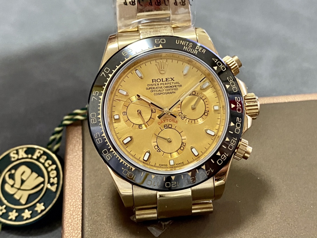 SK Factory 劳力士Rolex 迪通拿シリーズ 超強夜光 メンズ腕時計