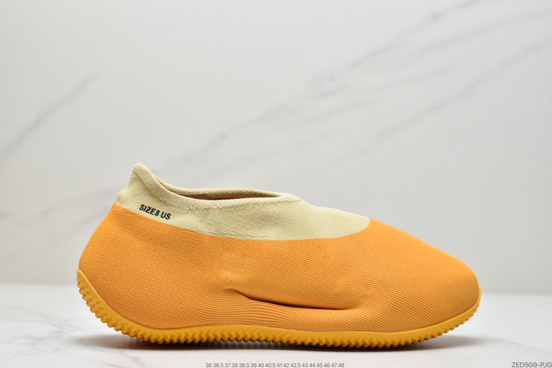260  Yeezy Knit Runner  “Sulfur” 黄色硫磺洞洞鞋兄弟款GW5353