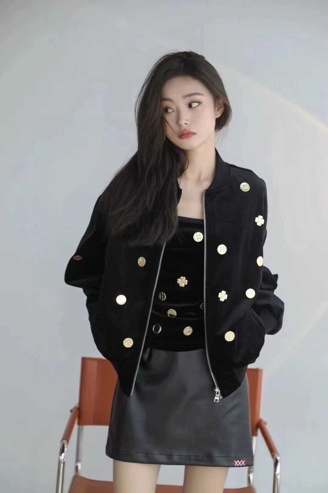 Chanel金丝绒质地外套新品现货发