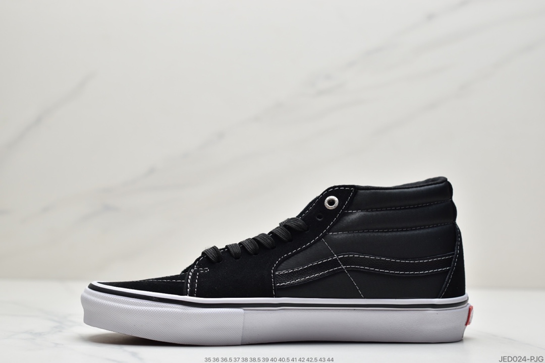 150 硫化工艺万斯范斯VANS Sk8-Mid Pro经典中帮男女休闲运动板鞋