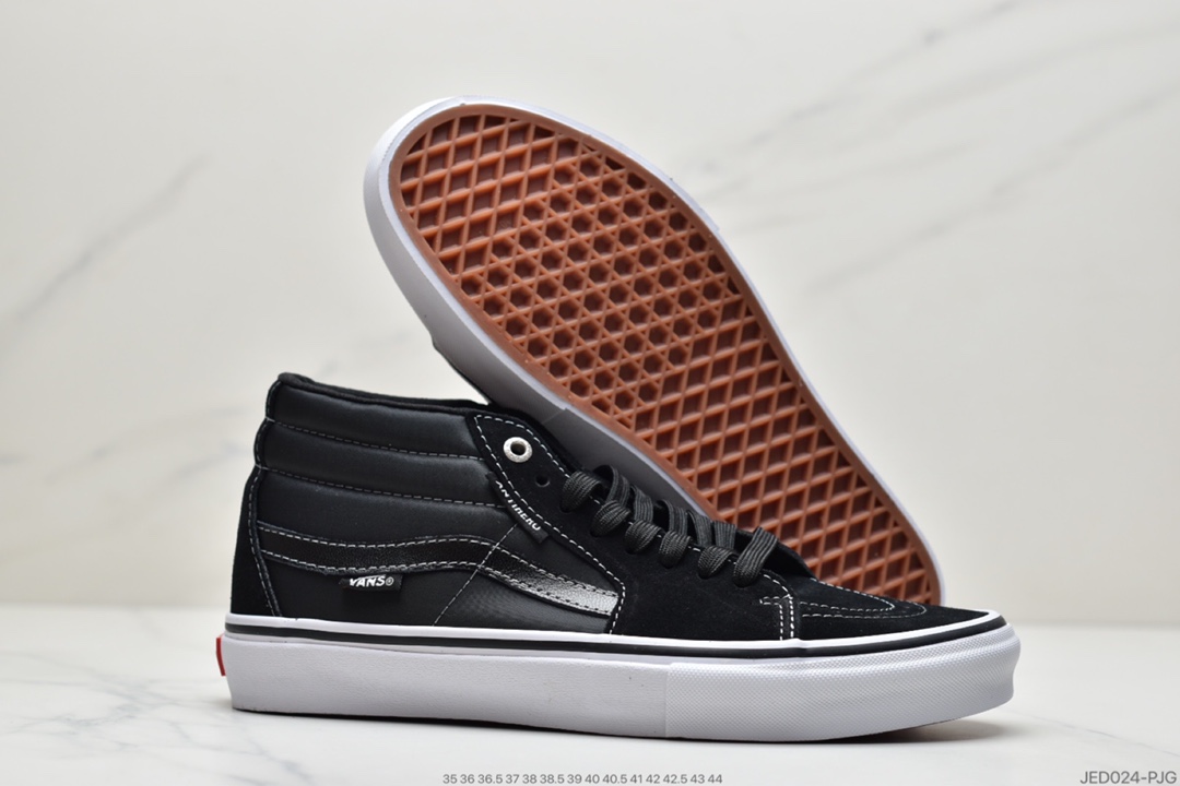 150 硫化工艺万斯范斯VANS Sk8-Mid Pro经典中帮男女休闲运动板鞋