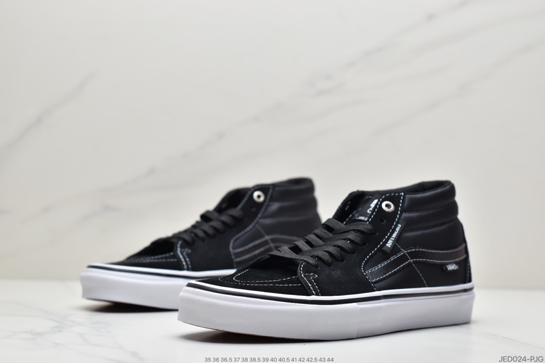 150 硫化工艺万斯范斯VANS Sk8-Mid Pro经典中帮男女休闲运动板鞋