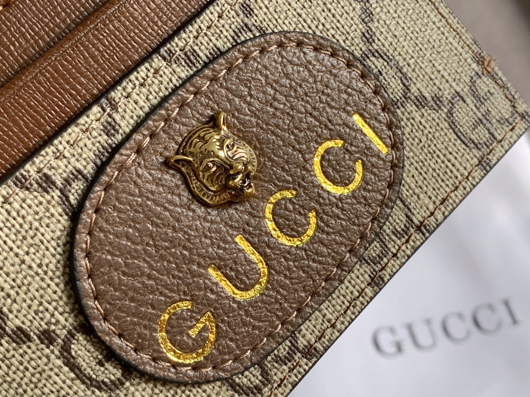 G家最新款 小虎头デザイン 高級牛皮財布