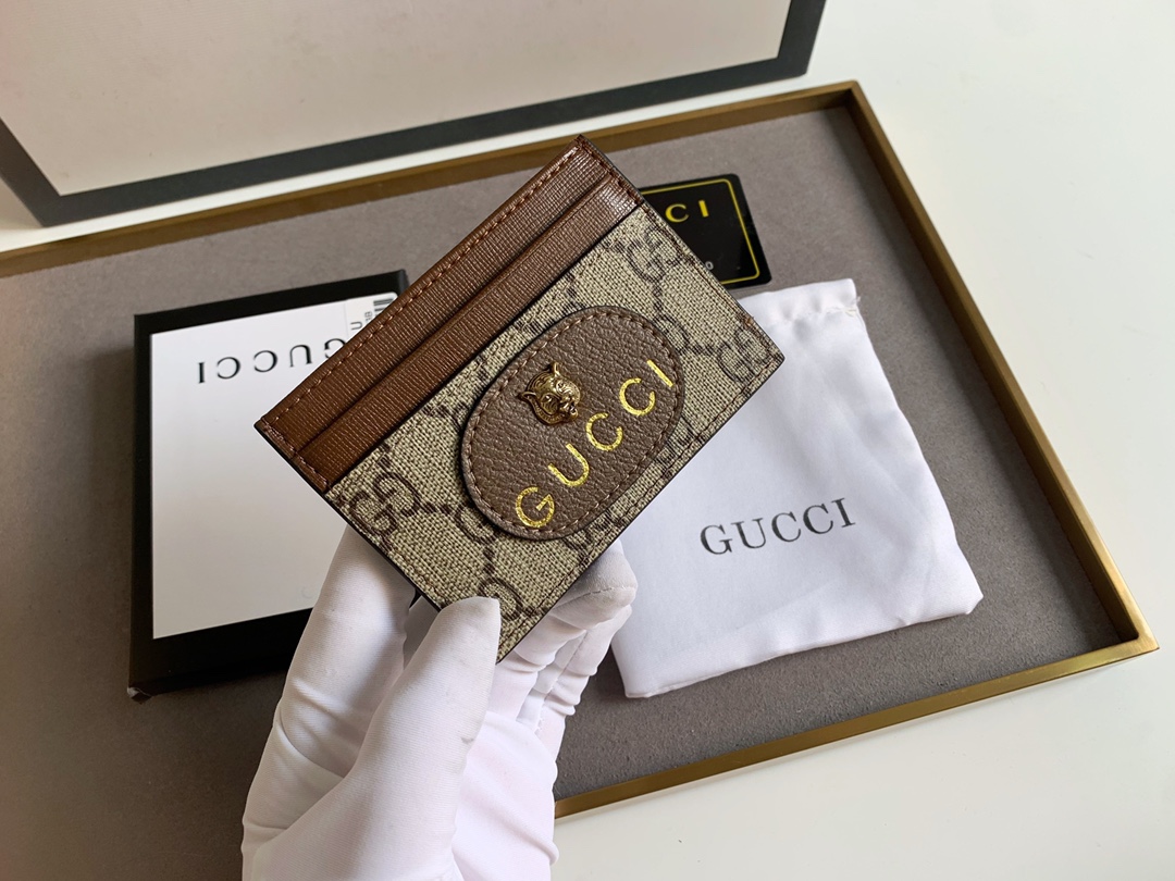 G家最新款 小虎头デザイン 高級牛皮財布