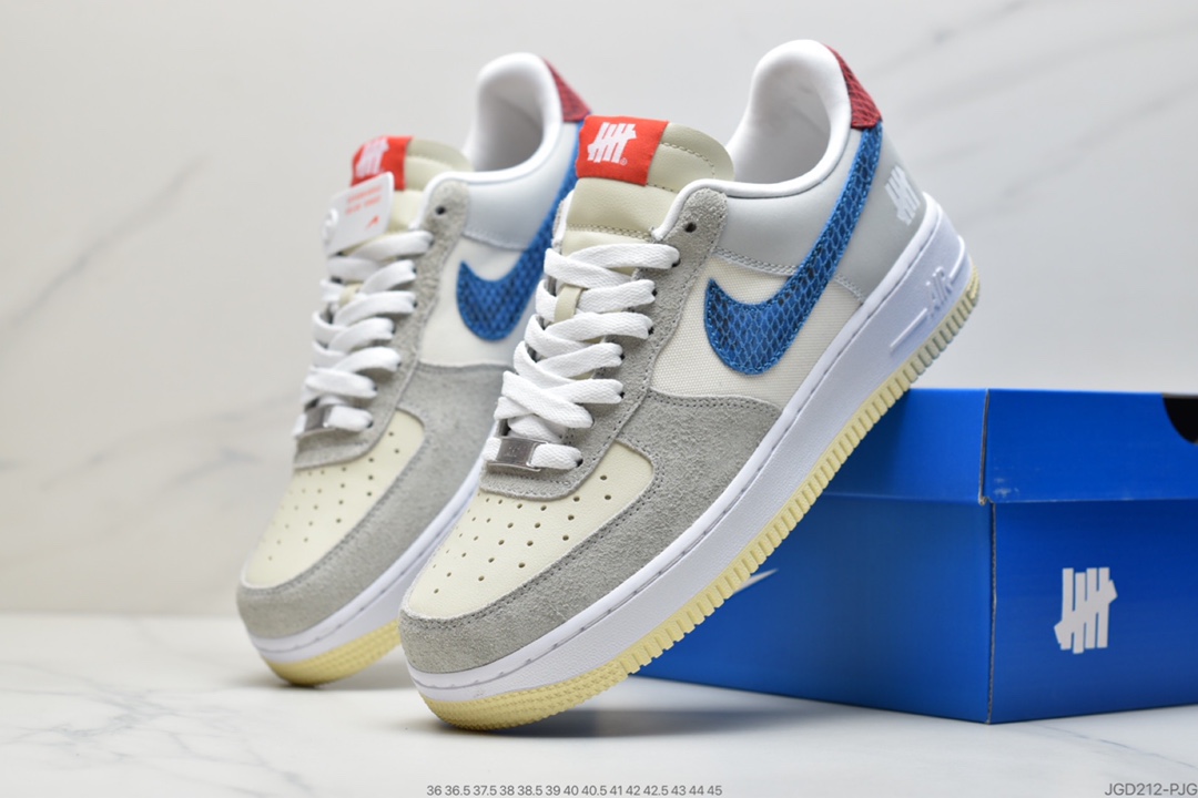 180 UNDEFEATED x Nike Air Force 1’07 Low SP”5 On It”空军一号 DM8461-001
