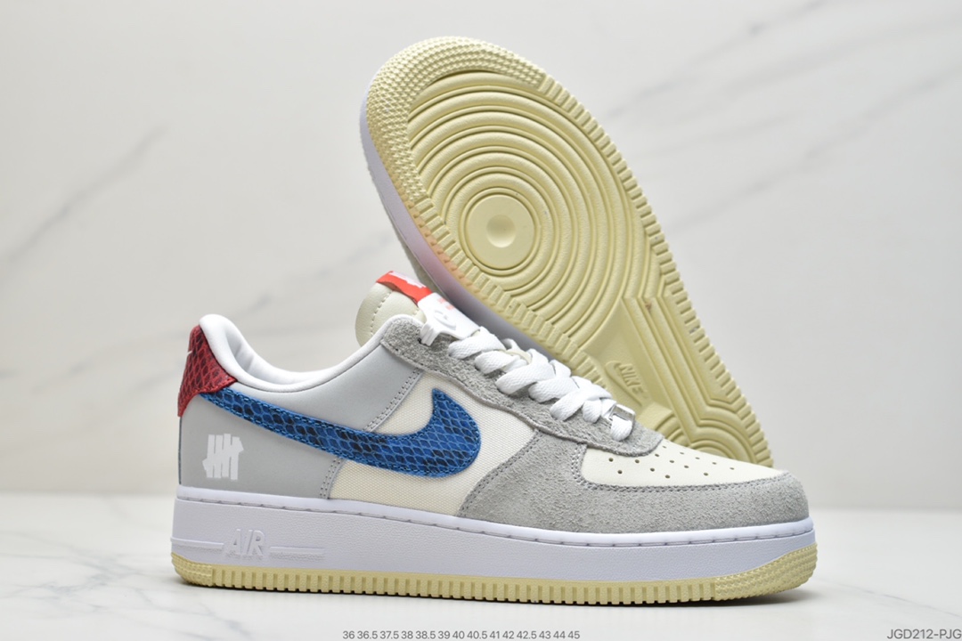 180 UNDEFEATED x Nike Air Force 1’07 Low SP”5 On It”空军一号 DM8461-001