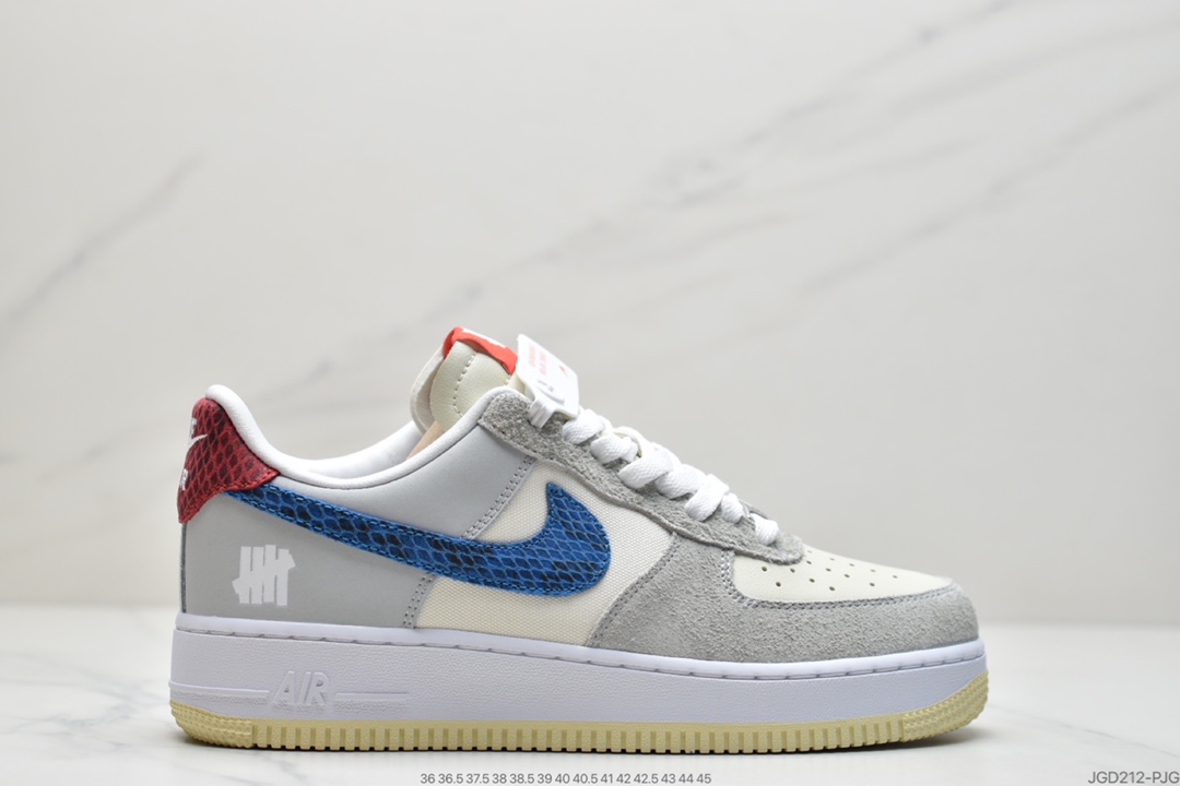180 UNDEFEATED x Nike Air Force 1’07 Low SP”5 On It”空军一号 DM8461-001