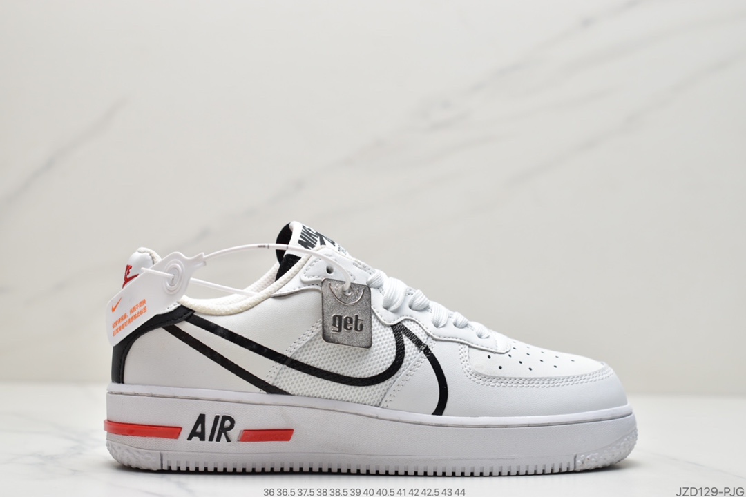 140 耐克 Nike Air Force 1 React 大勾析解空军一号CT3316