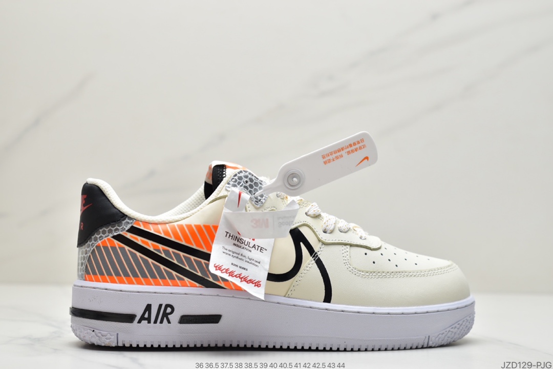 140 耐克 Nike Air Force 1 React 大勾析解空军一号CT3316