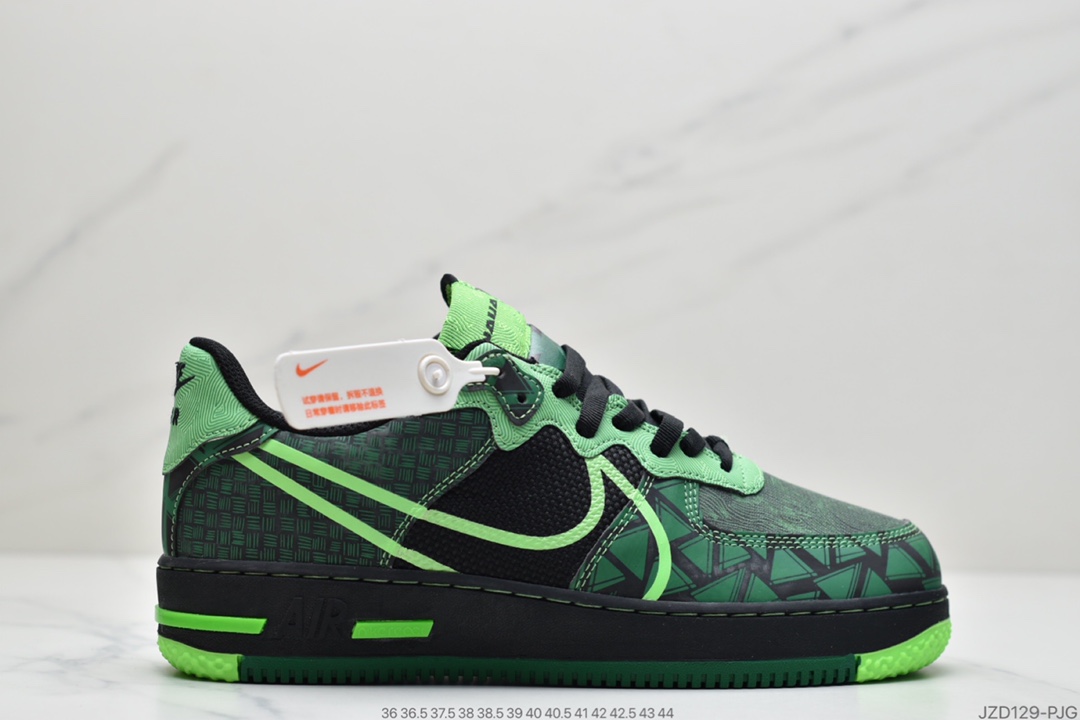 140 耐克 Nike Air Force 1 React 大勾析解空军一号CT3316