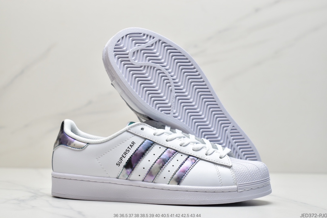 150 Originals Superstars”White/Red Laceless””运动板鞋GZ5217