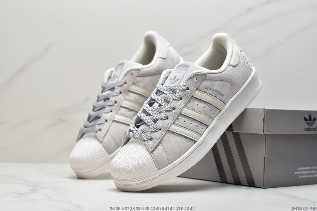 150 Originals Superstars”White/Red Laceless””运动板鞋GZ5217