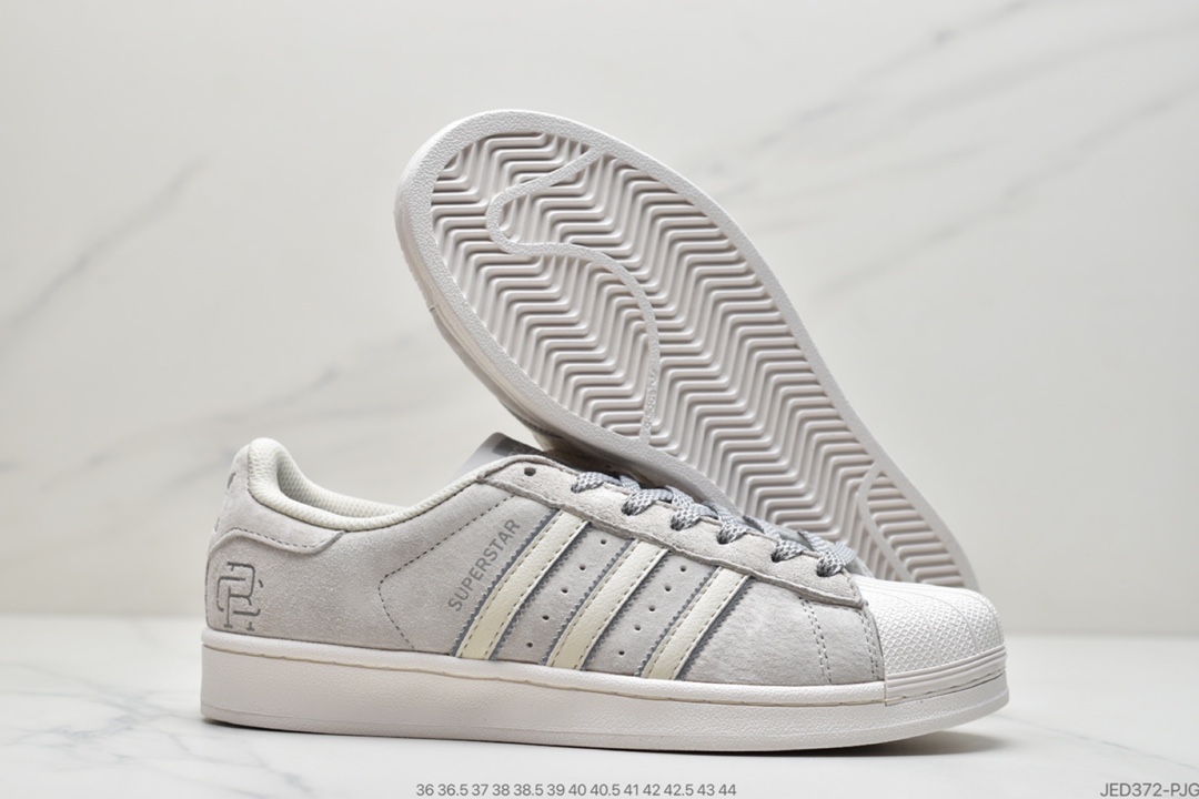 150 Originals Superstars”White/Red Laceless””运动板鞋GZ5217