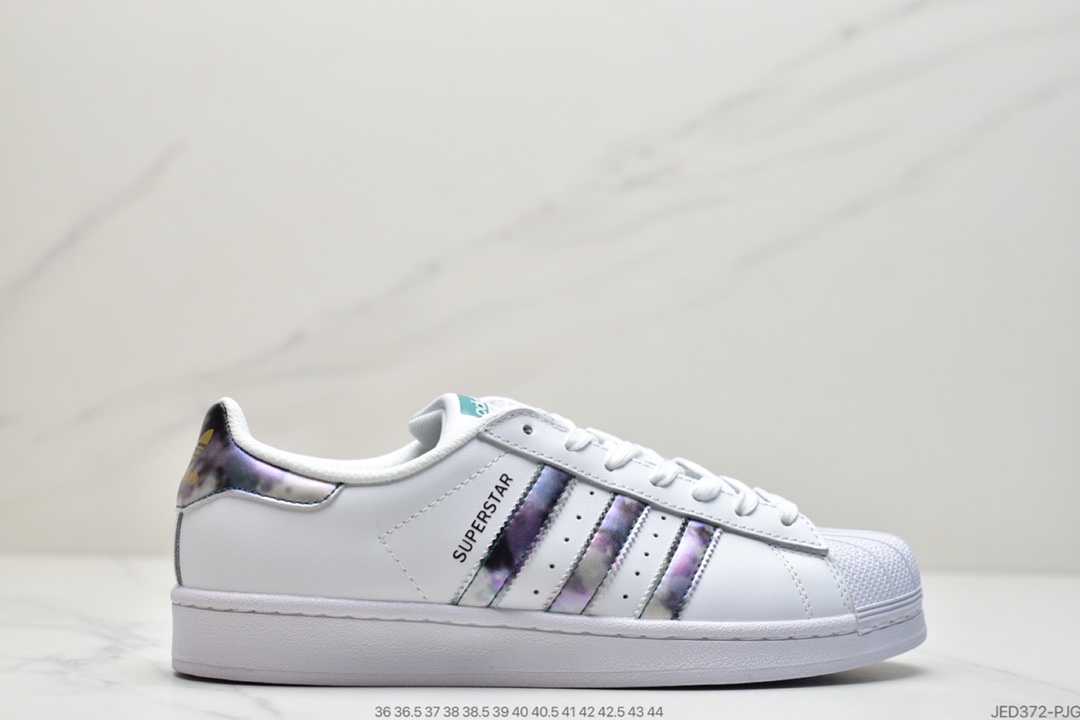 150 Originals Superstars”White/Red Laceless””运动板鞋GZ5217