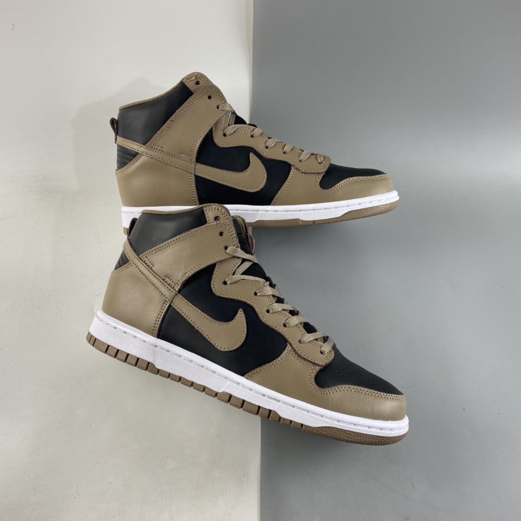 P260  NIKE SB Dunk High Retro ”Moon Fossil” SB扣篮系列高帮滑板鞋 DD1869-002