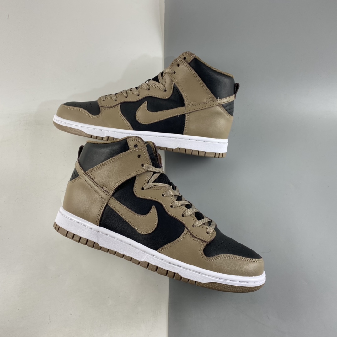 P260  NIKE SB Dunk High Retro ”Moon Fossil” SB扣篮系列高帮滑板鞋 DD1869-002