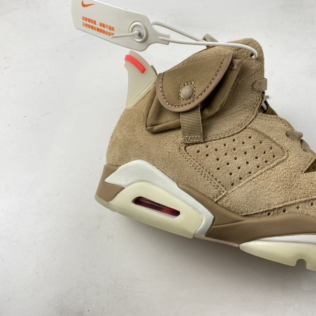 P380 Travis Scott x Air Jordan 6 Retro SP ”British Khaki” AJ6 DH0690-200