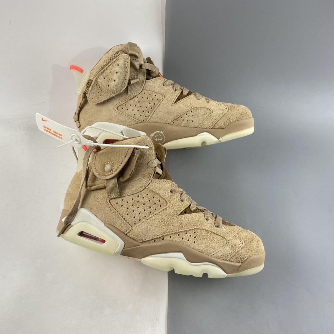P380 Travis Scott x Air Jordan 6 Retro SP ”British Khaki” AJ6 DH0690-200