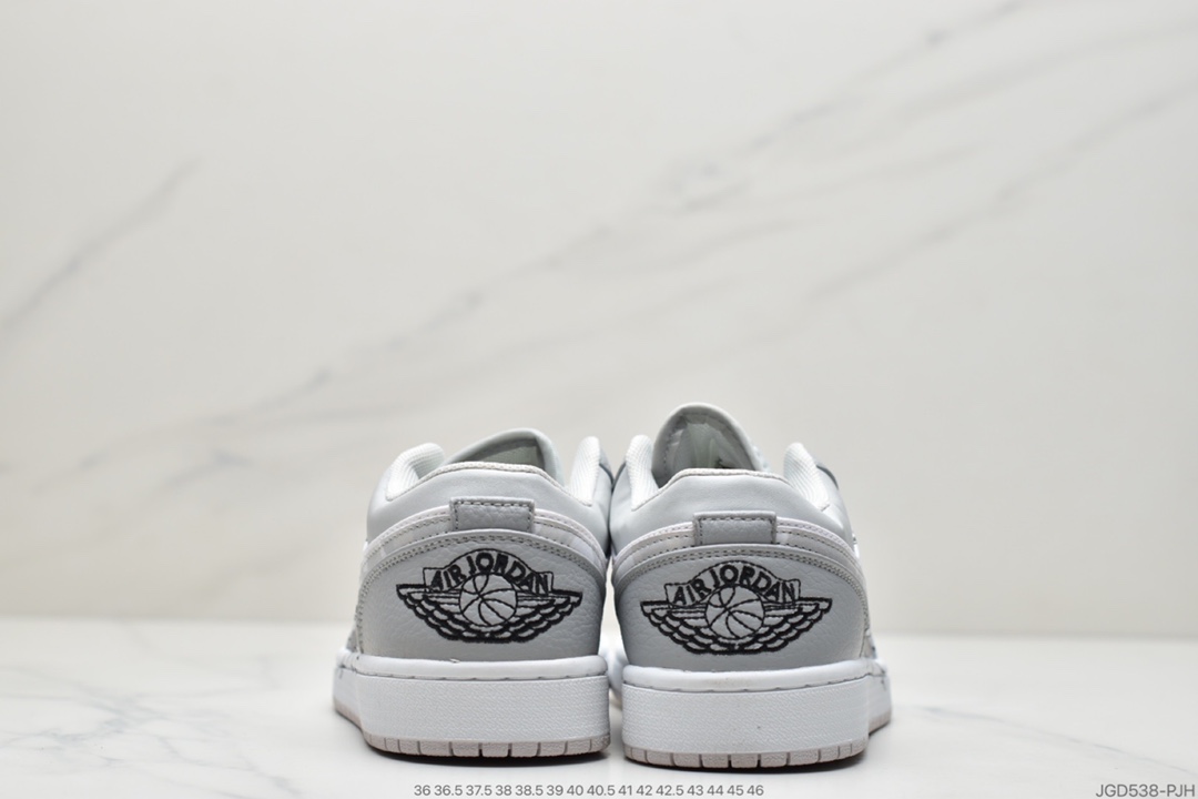 180 耐克Nike Air Jordan 1 Low “Silver Toe” 黑银 AJ1 CQ9828-131