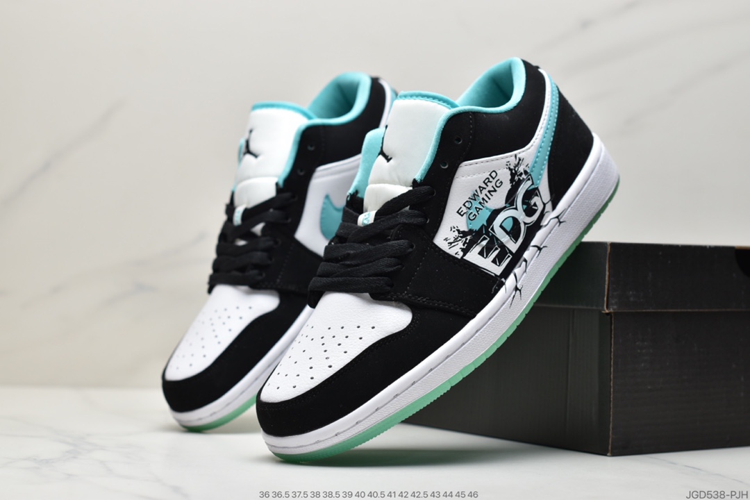 180 Nike Air Jordan 1 Low “Silver Toe” 黑银 AJ1 CQ9828-131