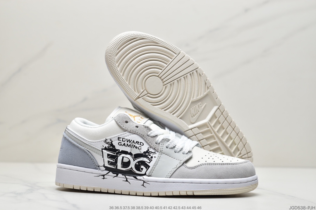 180 Nike Air Jordan 1 Low “Silver Toe” 黑银 AJ1 CQ9828-131
