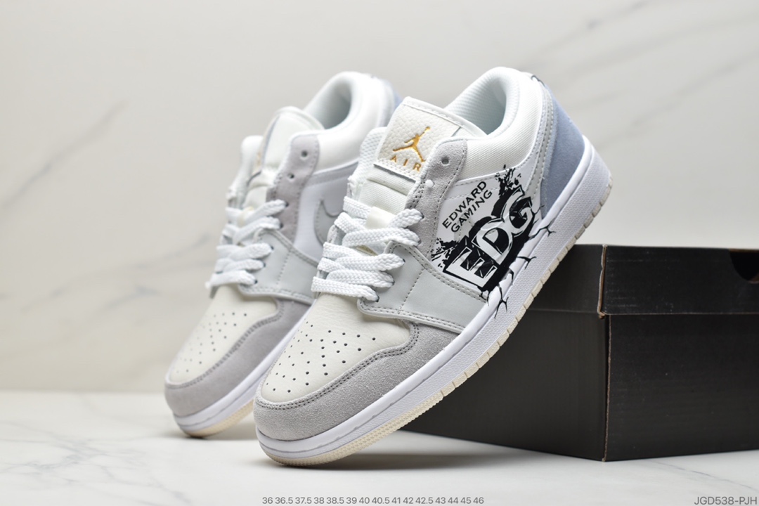 180 Nike Air Jordan 1 Low “Silver Toe” 黑银 AJ1 CQ9828-131