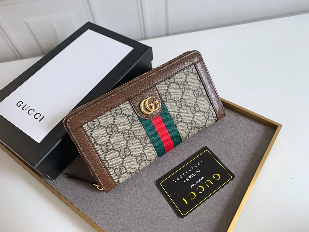 Ophidiaシリーズ ラ zipper バッグ GG Supreme