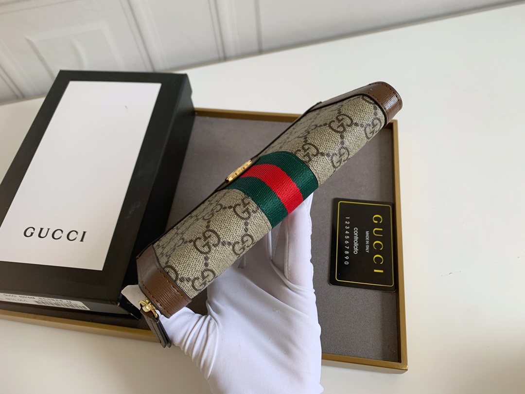 Ophidiaシリーズ ラ zipper バッグ GG Supreme