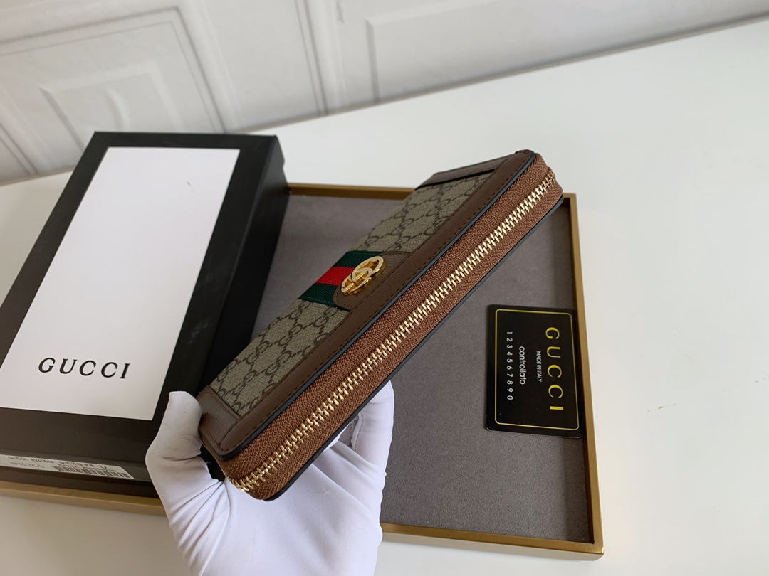 Ophidiaシリーズ ラ zipper バッグ GG Supreme