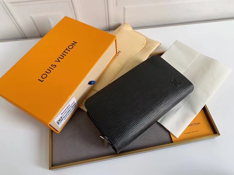 高級ブランド 男性用ダブルジッパー財布 モノグラムキャンバス