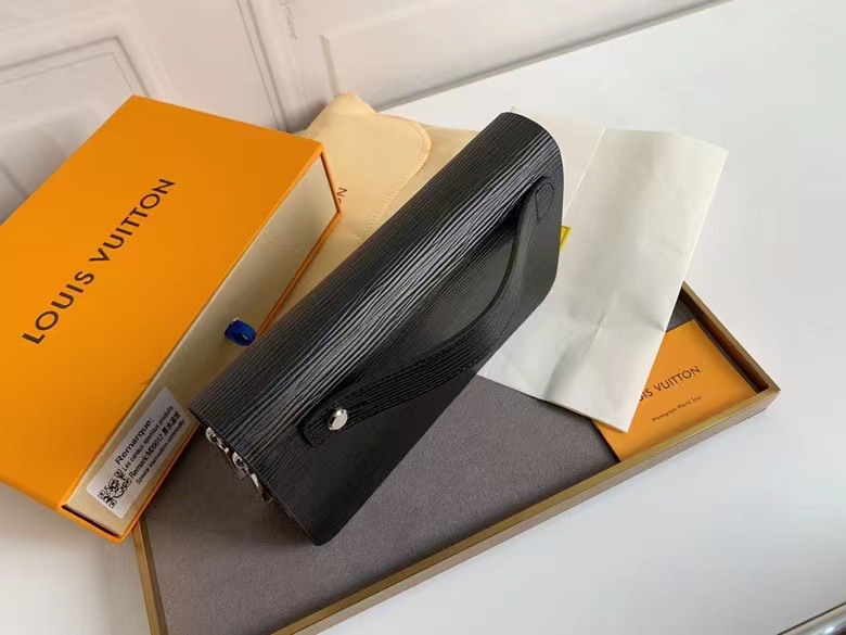 高級ブランド 男性用ダブルジッパー財布 モノグラムキャンバス