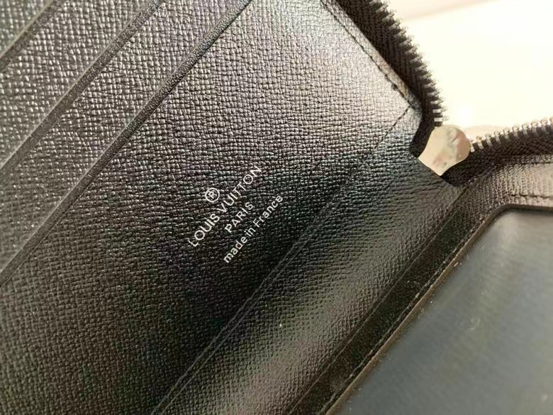 高級ブランド 男性用ダブルジッパー財布 モノグラムキャンバス