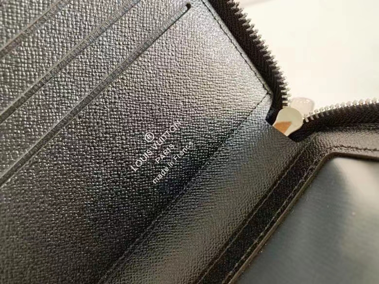 高級ブランド 男性用ダブルジッパー財布 実用的なデザインと広々とした収納