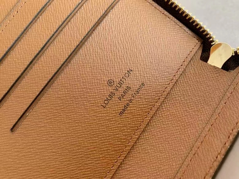 モノグラム メンズ ダブルジップ財布 - 実用的でスタイリッシュなデザイン