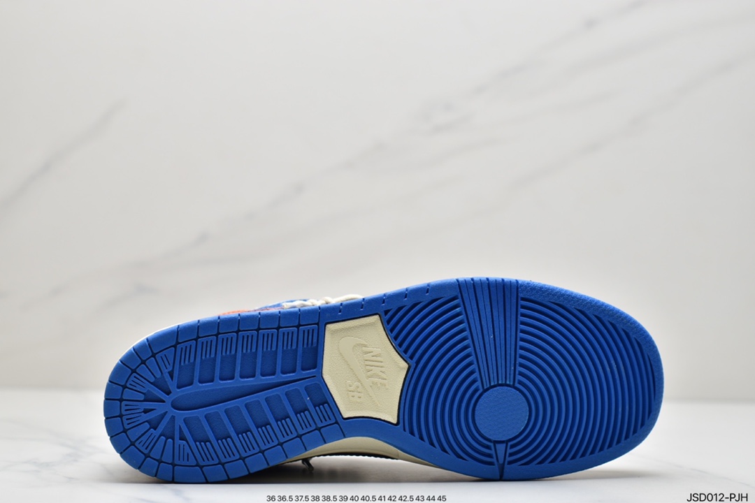 200 巴黎走秀款耐克 Dunk SB low联手EJDER CZ8149-700 BQ6817-800