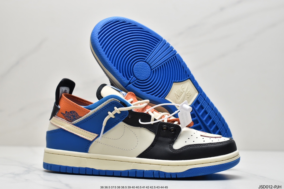 200 巴黎走秀款耐克 Dunk SB low联手EJDER CZ8149-700 BQ6817-800