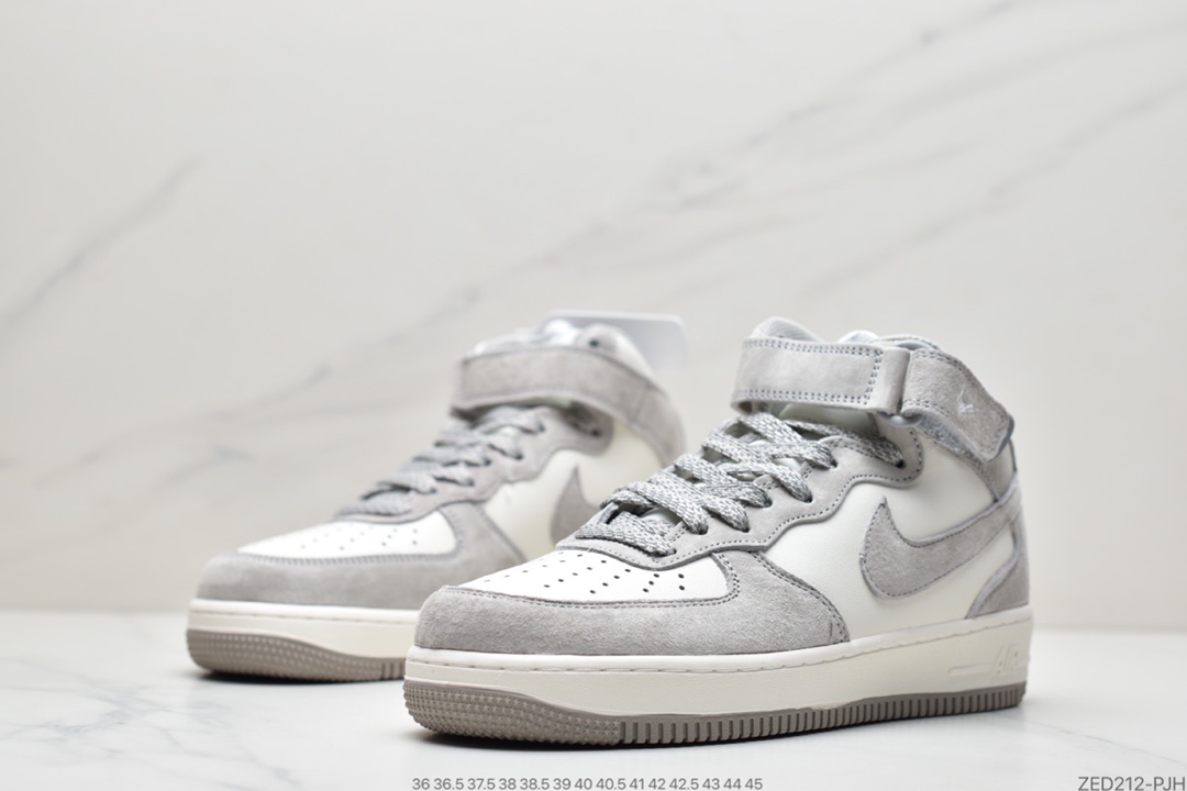 260 耐克Nike Air Force 1 Mid ’07 满天星中帮空军一号休闲板鞋CQ3866-015