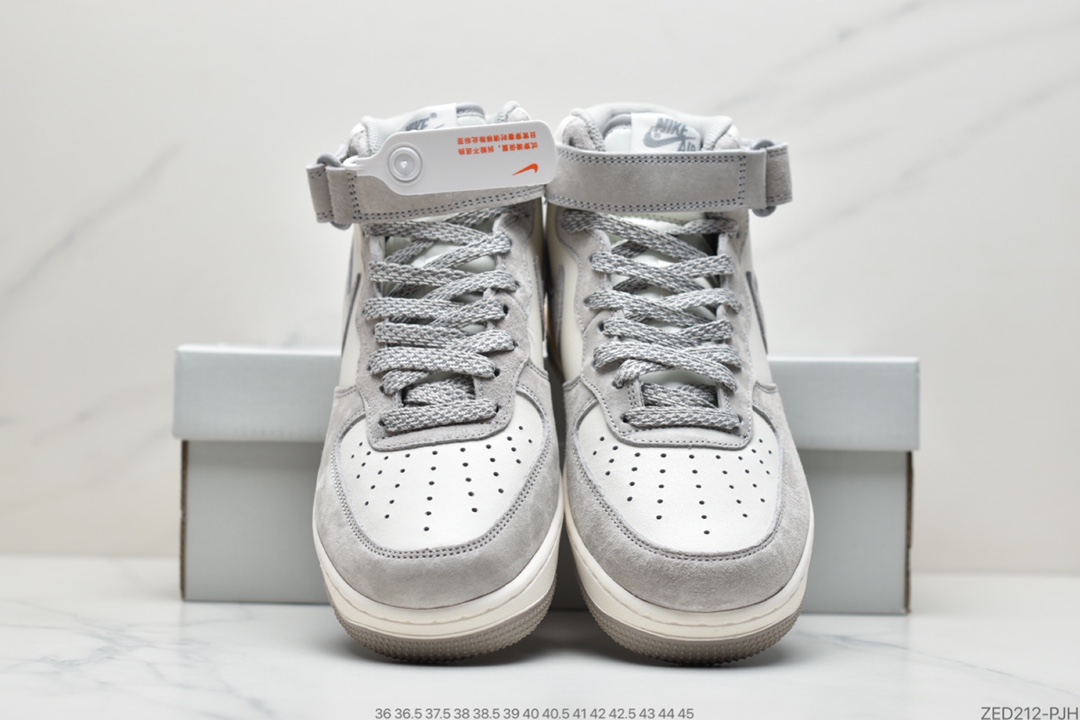 260 耐克Nike Air Force 1 Mid ’07 满天星中帮空军一号休闲板鞋CQ3866-015