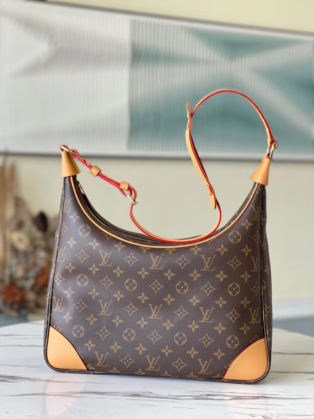 Louis Vuitton LV Boulogne Bags Handbags Unisex Monogram Canvas M51260