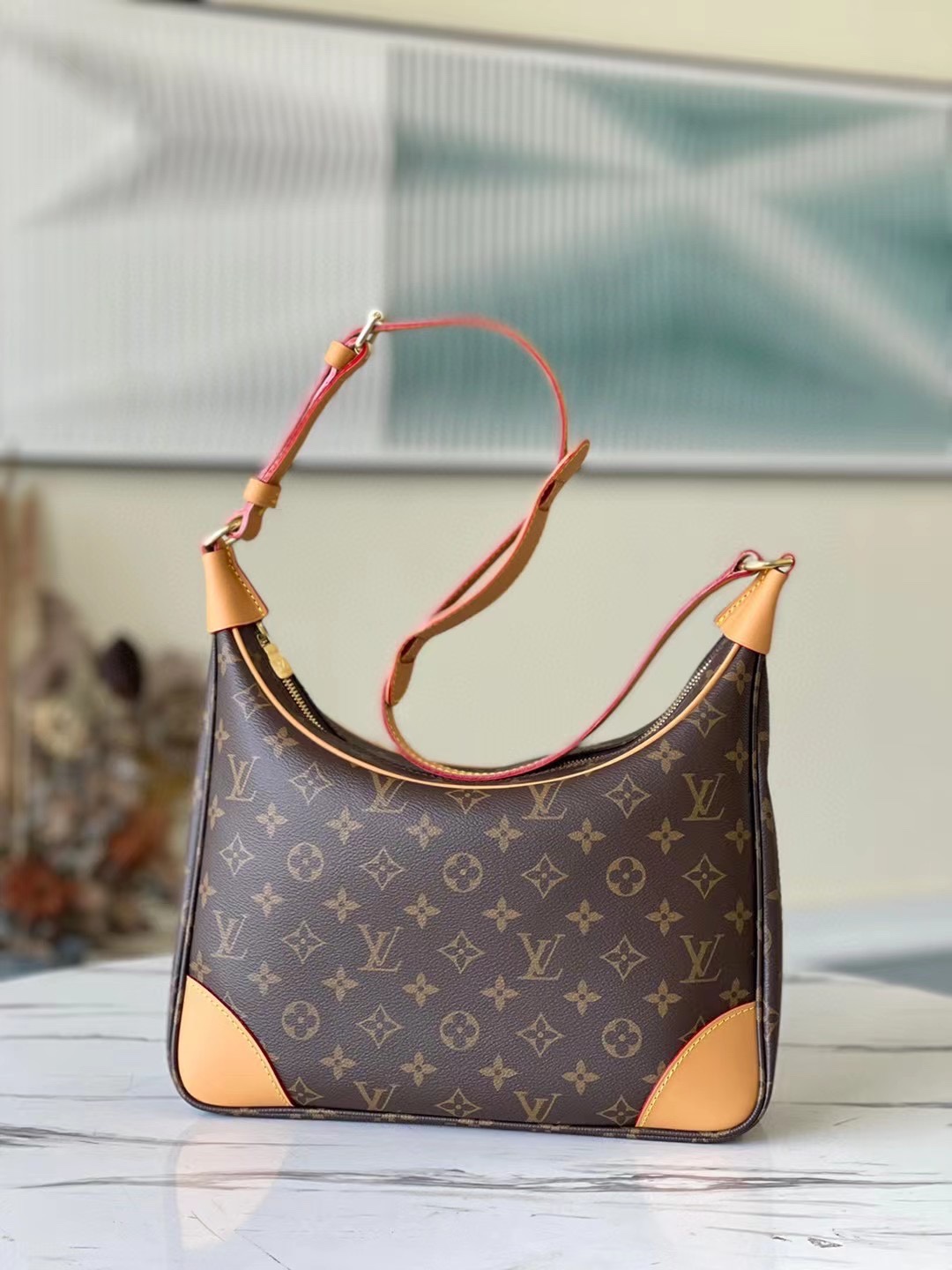 Louis Vuitton LV Boulogne Bags Handbags Unisex Monogram Canvas M51265
