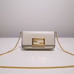 Fendi Bags Handbags Supplier in China
 Gold White Mini