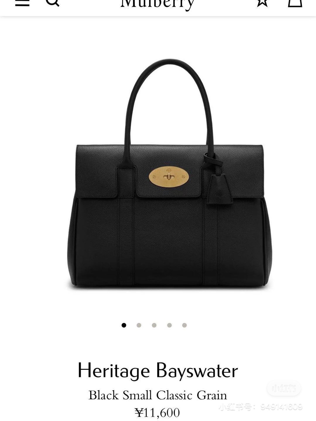 The latest Mulberry# counter classic black handbag, this style has always been the trump card of this brand. In recent years, it has also been th