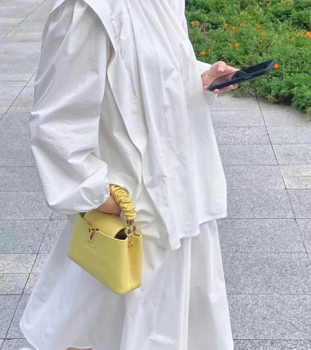 NO:398073,M48865 twisted pattern upper body picture, LV [original leather], louis vuitton19860909M48865扭纹款 上身图,LV【原厂皮】,louis vuitton,Bag