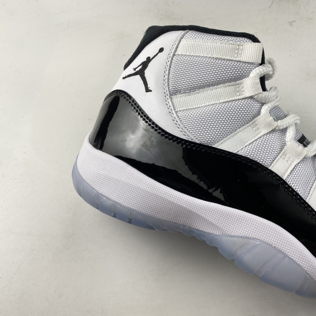 P350  Air Jordan 11Concord aj11 康扣黑白篮球鞋378037-100