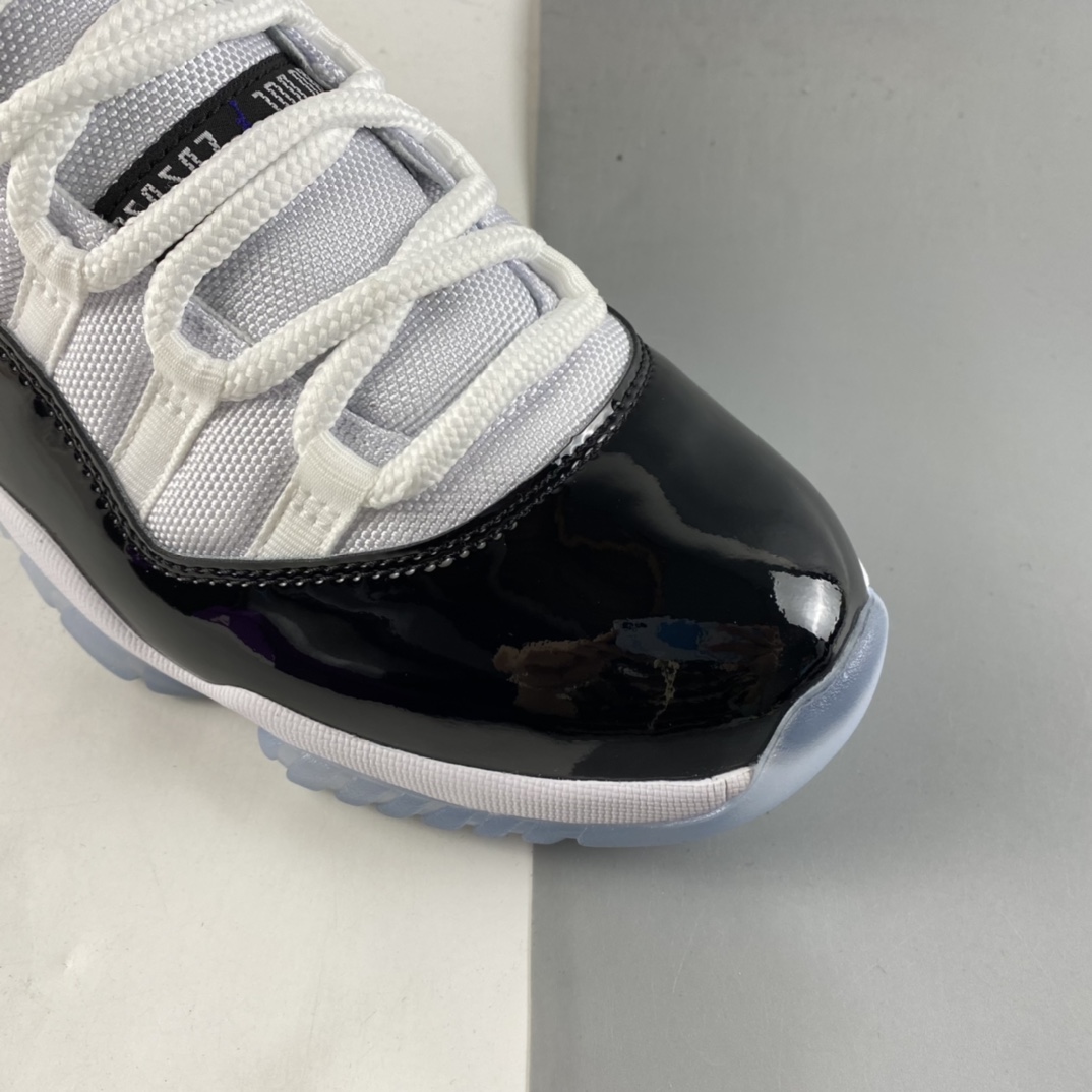 P350  Air Jordan 11Concord aj11 康扣黑白篮球鞋378037-100
