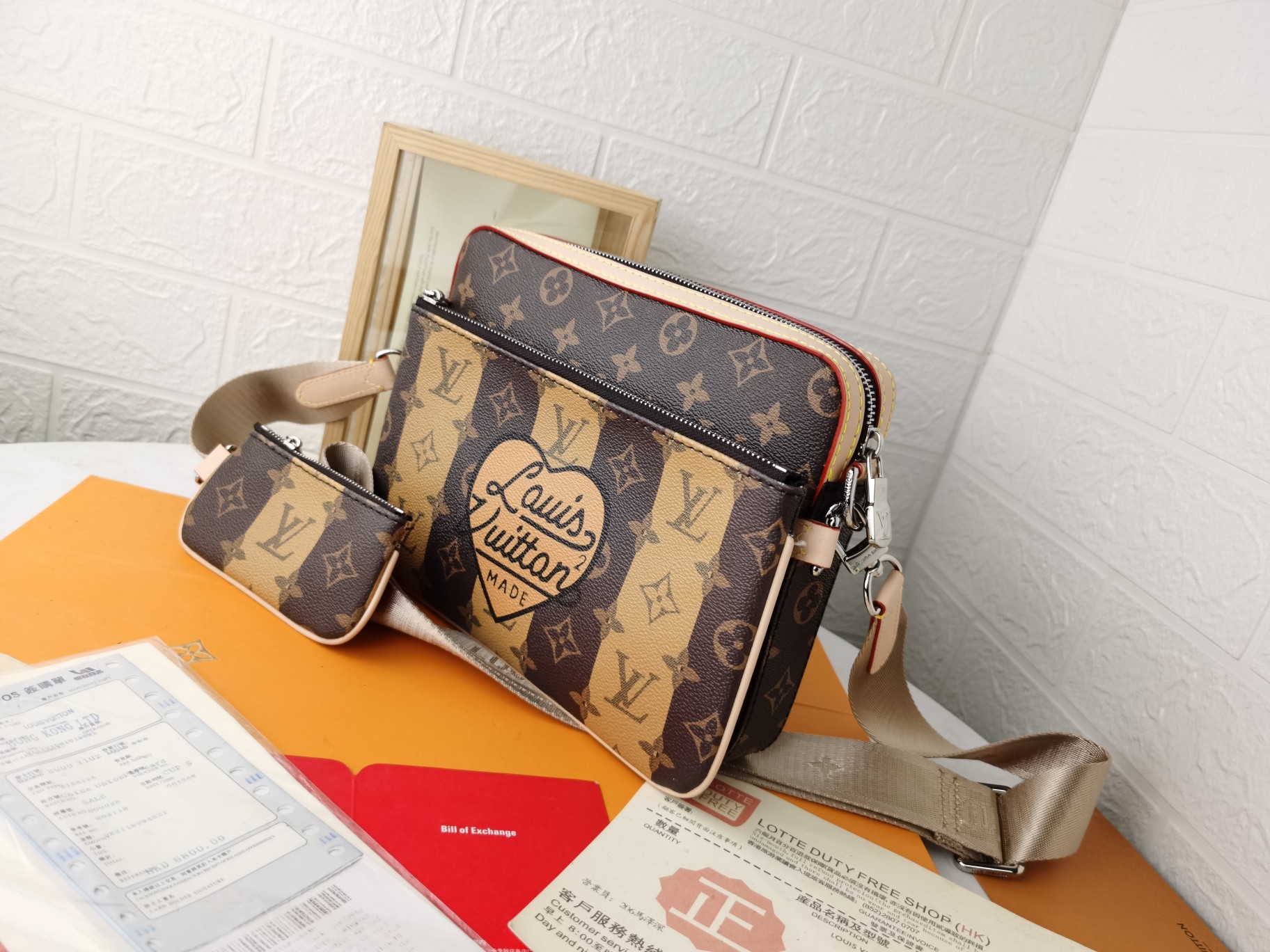 男士三件套Pochette Trio - 多機能郵差包