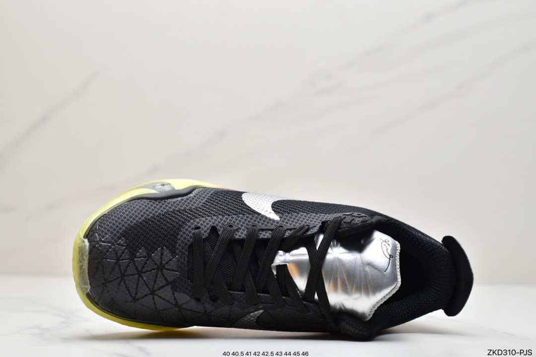 270 耐克Nike ZOOM Kobe 10 EP”AS All Star”ZK10科比十代低帮运动篮球鞋“全明星黑黄绿”742546-097