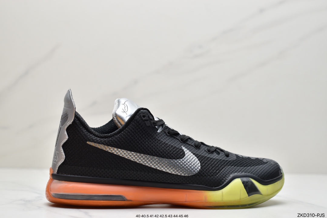 270 耐克Nike ZOOM Kobe 10 EP”AS All Star”ZK10科比十代低帮运动篮球鞋“全明星黑黄绿”742546-097